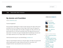 Tablet Screenshot of krex.se